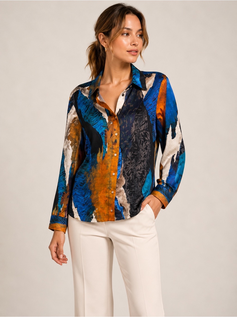 Hilton Hollis blouse sma small